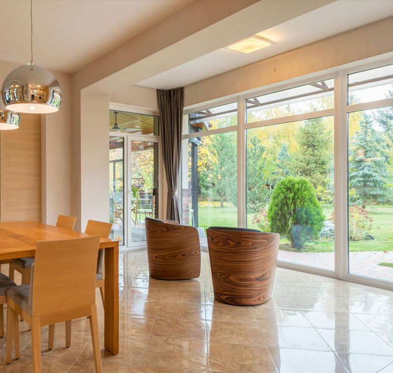 multi-slide large patio doors