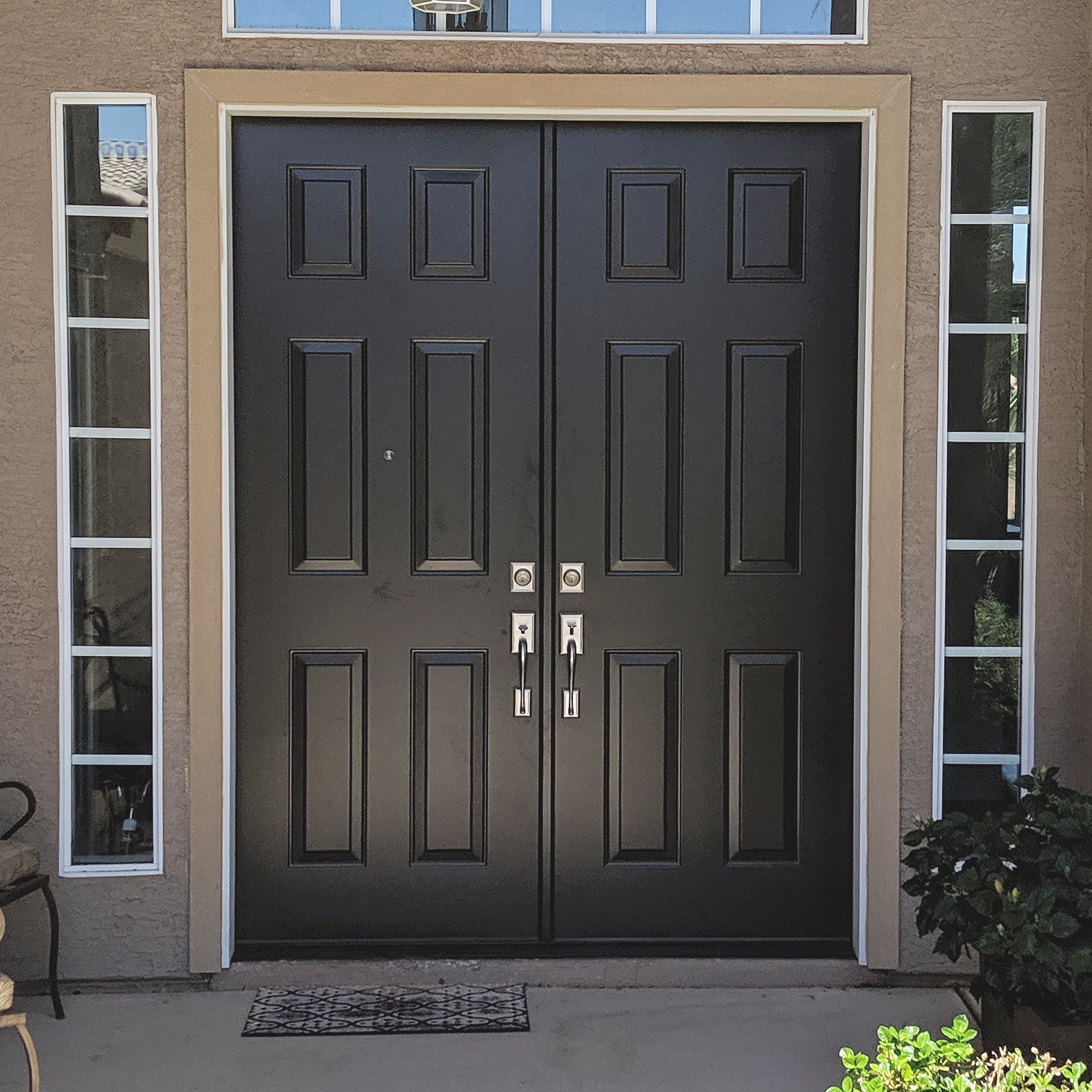 Arizona Window and Door in Scottsdale and Tucson showing front french doors