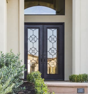 Arizona Window and Door in Scottsdale and Tucson showing decorative front door