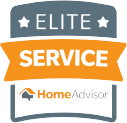 Arizona Window and Door in Scottsdale and Tucson showing elite service by home advisor logo