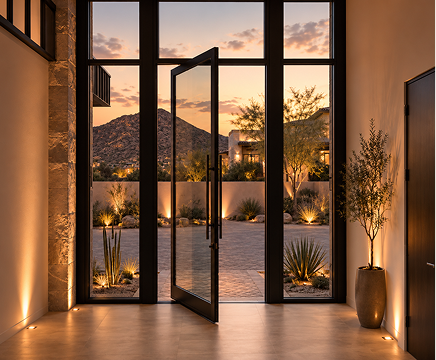 Pivot doors